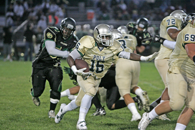 Long Beach Poly football Keltain Malveaux